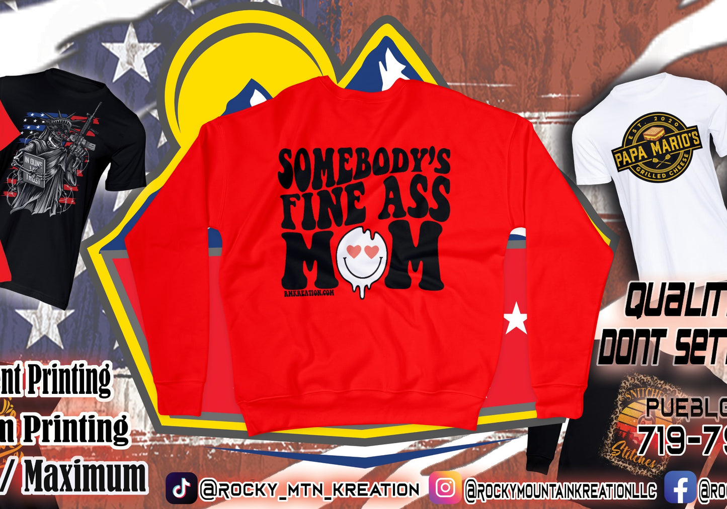 Somebody's Fine Ass Mom RMK Sweatshirt