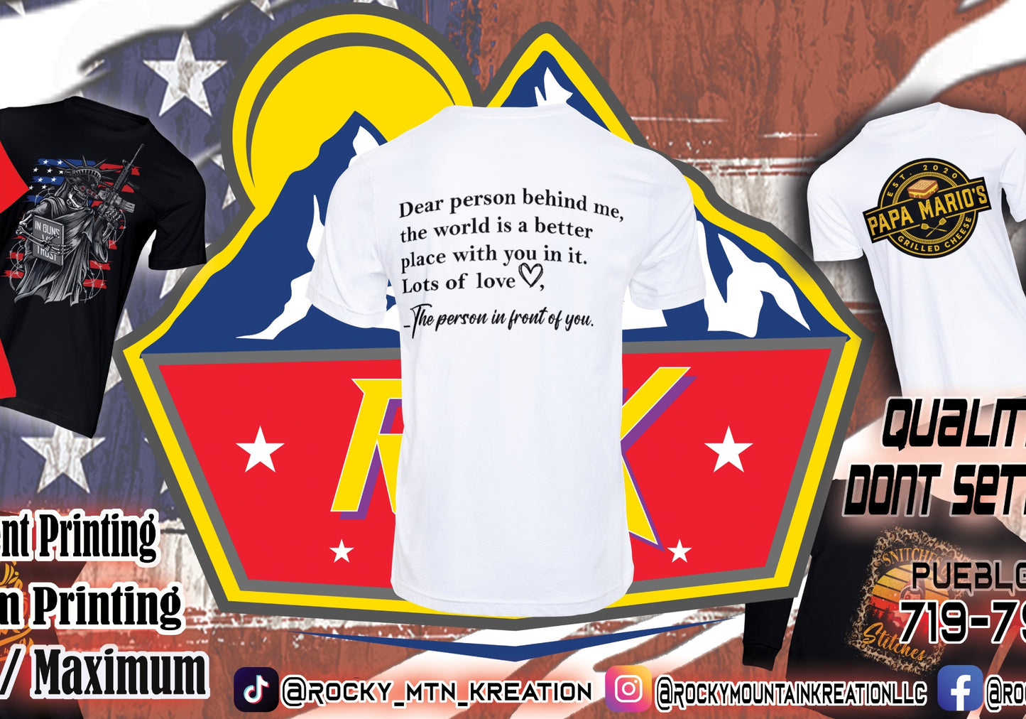 Dear Person Behind Me Sweatshirt/Hoodie/Short Sleeve