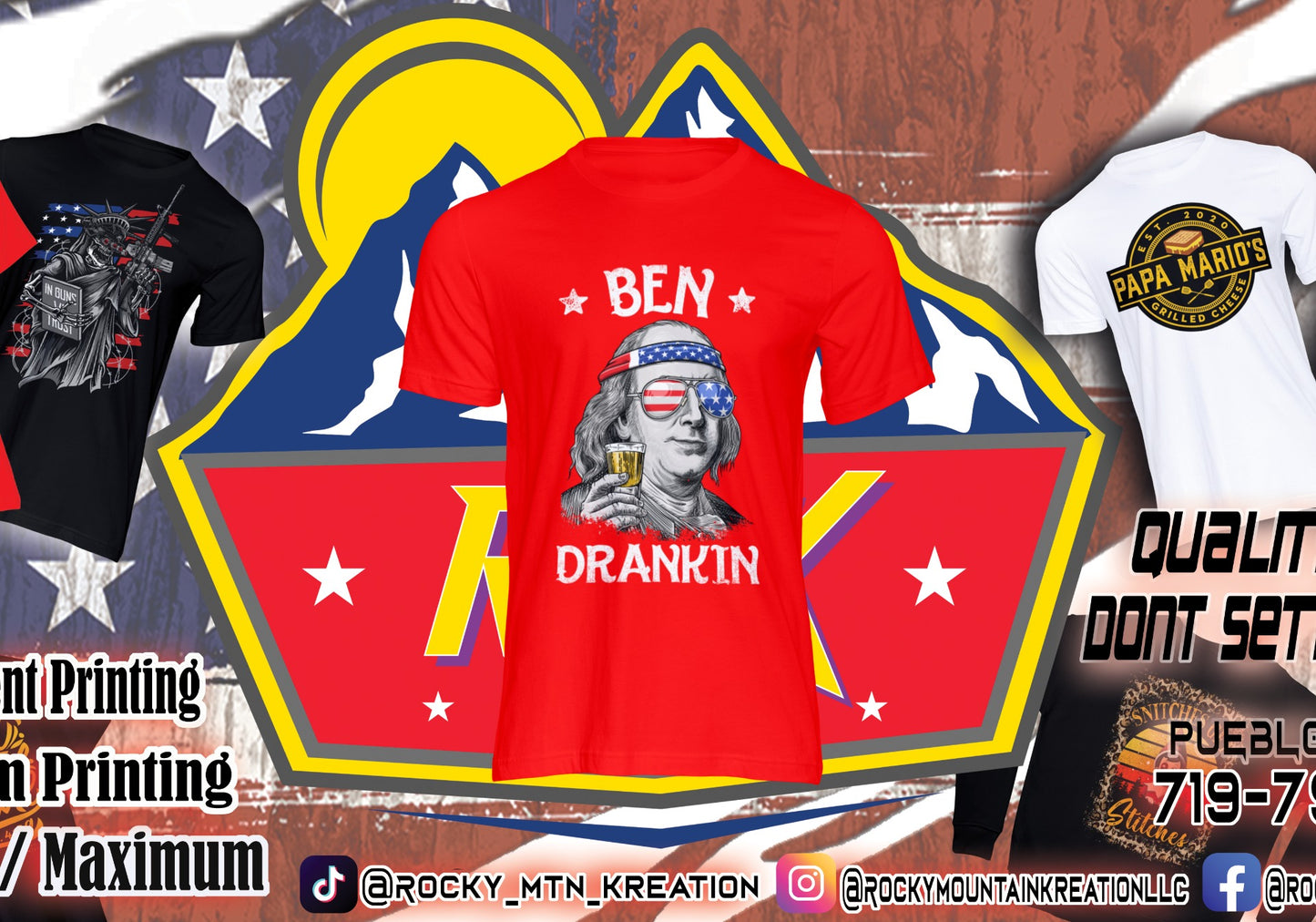 BEN DRINKIN UNISEX T