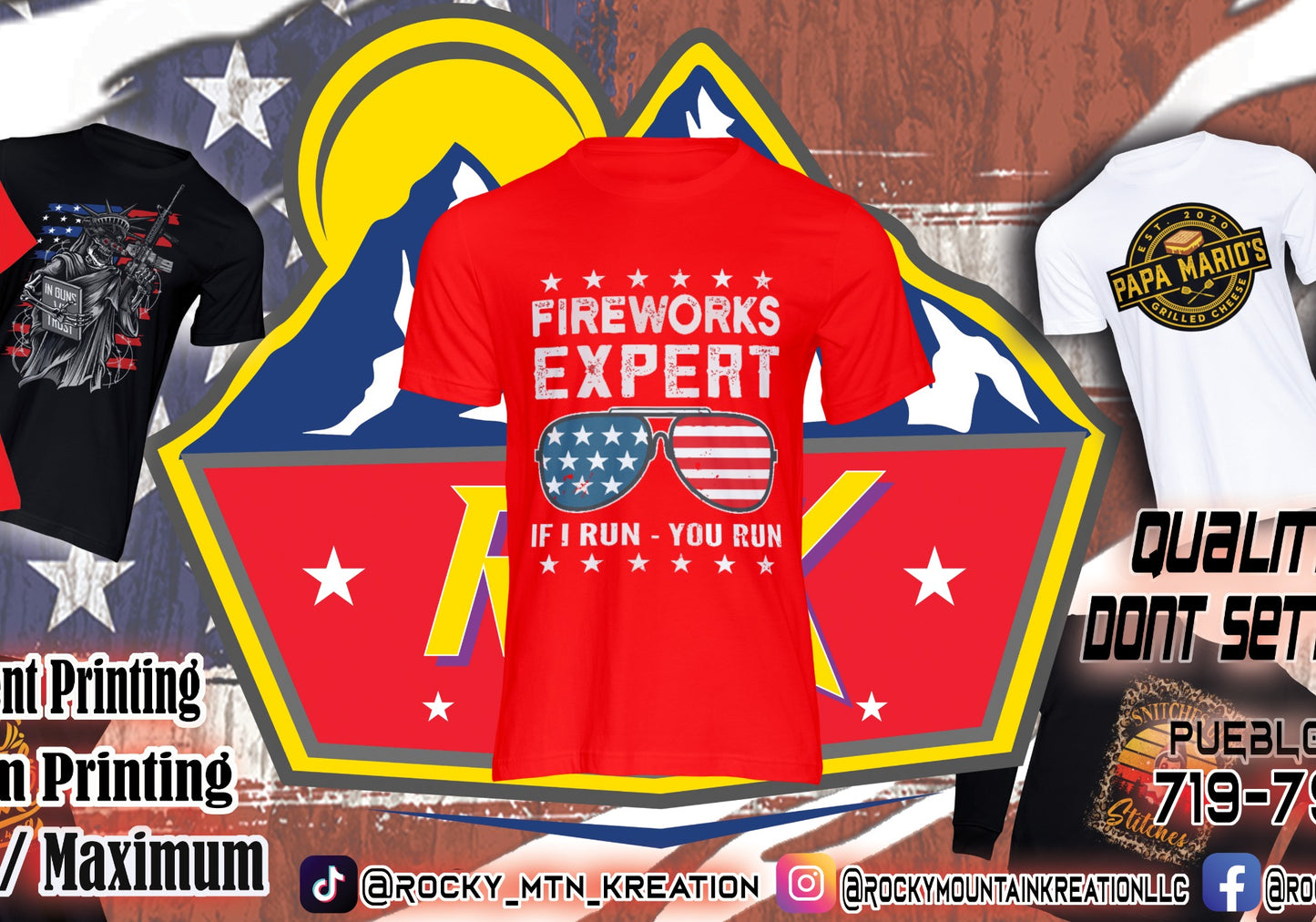 Fire Work Expert If I Run You Run Unisex T